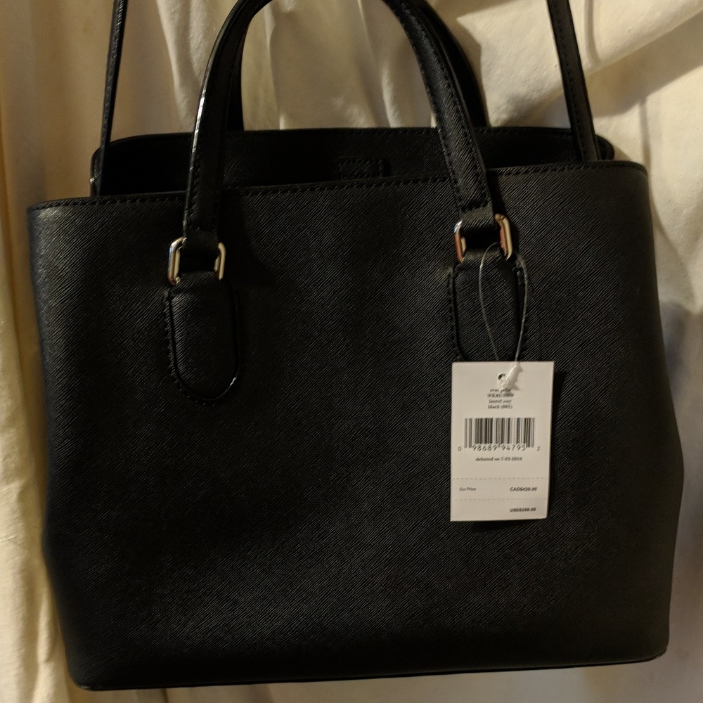 Kate Spade Evangelie Black Satchel